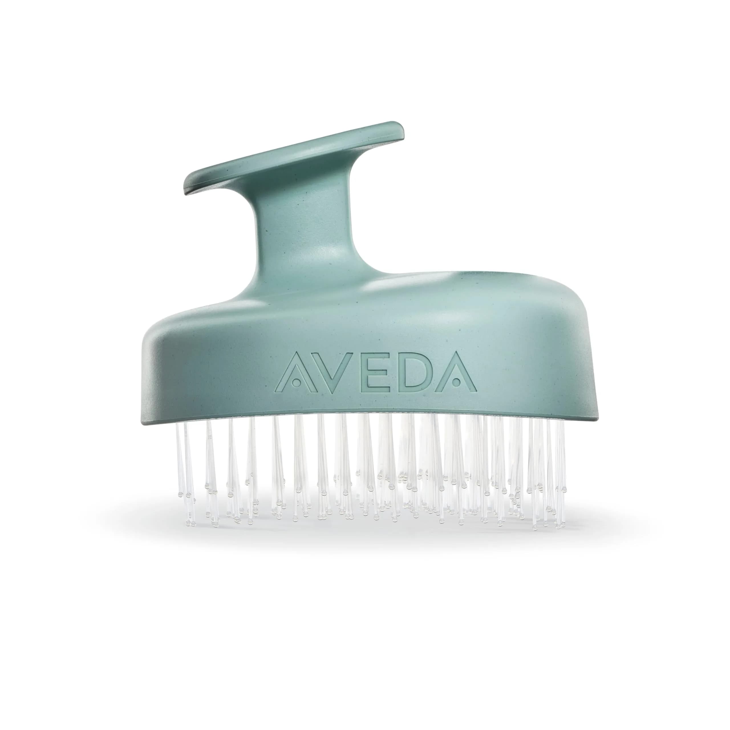Aveda Scalp Solutions Stimulating Scalp Massager | Exfoliates & Stimulates Micro-Circulation | Green, 71g - main product image