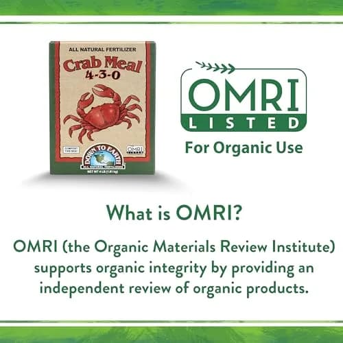 Down To Earth All Natural Fertilizers Organic Crab Meal - 4 lb | Organic, Slow-Release, Supports Soil Microbes thumbnail 9