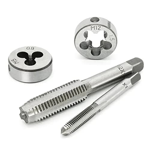 GMTOOLS 60PCS Tap and Die Set, Metric & SAE Sizes, High Carbon Steel, Portable Case | Threading & Rethreading Tool Kit thumbnail 2
