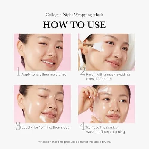 medicube Collagen Wrapping Mask 75ml (2.53 Fl Oz) | Overnight Elasticity & Hydration Care thumbnail 5