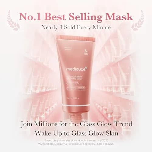 medicube Collagen Wrapping Mask 75ml (2.53 Fl Oz) | Overnight Elasticity & Hydration Care thumbnail 2