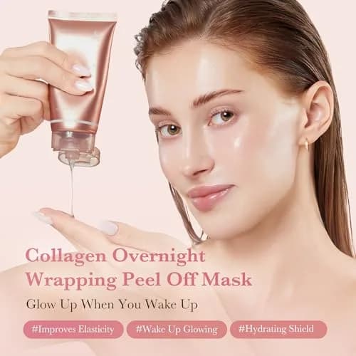 medicube Collagen Wrapping Mask 75ml (2.53 Fl Oz) | Overnight Elasticity & Hydration Care thumbnail 3