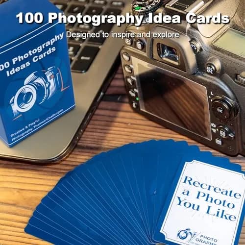 Tip Info 100 Photography Idea Cards & Box | 3.5x2.3x1.4 inches (8.9x5.8x3.6 cm) thumbnail 2