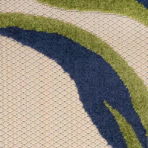Nourison Rug Aloha Multicolor 9' x 12' | Easy Clean, Non Shedding, Indoor & Outdoor Use thumbnail 8