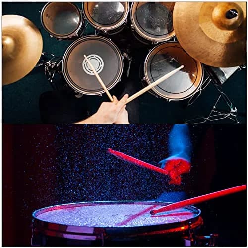 PATIKIL Maple Wood Drumstick 7A | Anti Slip, Light & Durable for Drumming (39.3cm/15.5-inch) thumbnail 7