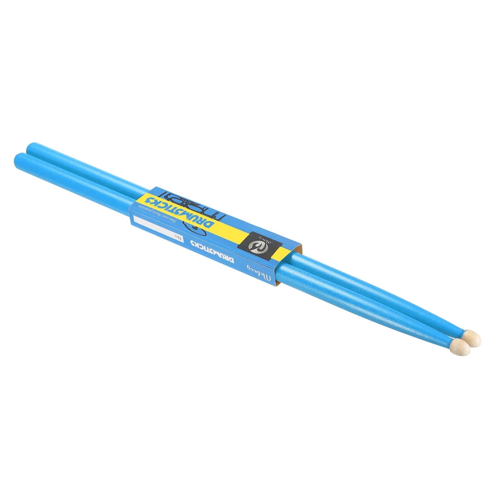 PATIKIL Maple Wood Drumstick 7A Blue | Anti Slip Grip for Drumming & Percussion (70-120 chars) — Blue
