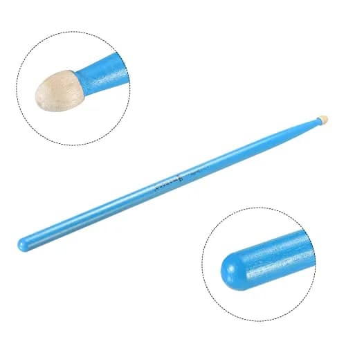 PATIKIL Maple Wood Drumstick 7A Blue | Anti Slip Grip for Drumming & Percussion (70-120 chars) thumbnail 4