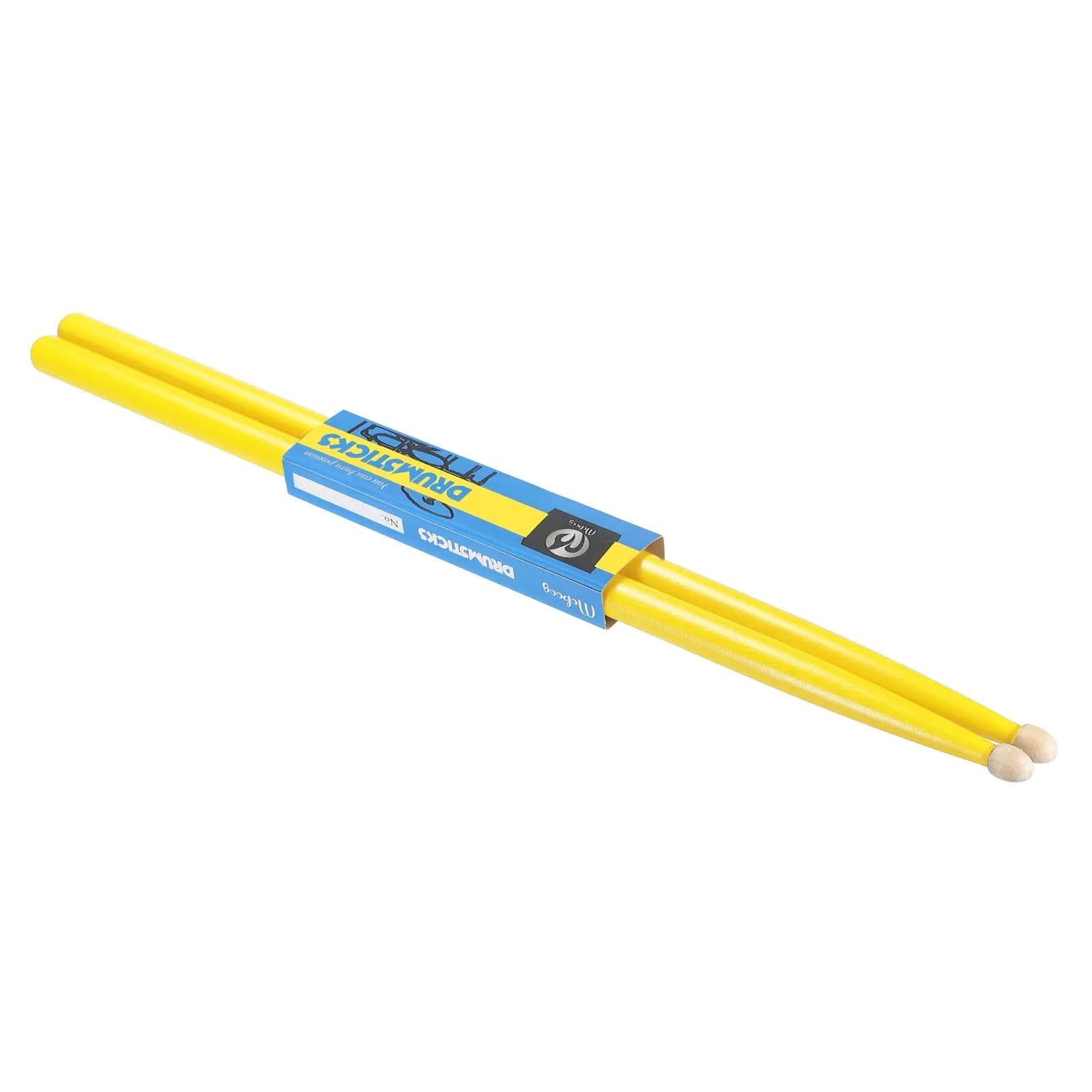 PATIKIL Maple Wood Drumstick 7A Yellow | Anti Slip, Light & Durable for Drumming (70-120 chars) - main product image