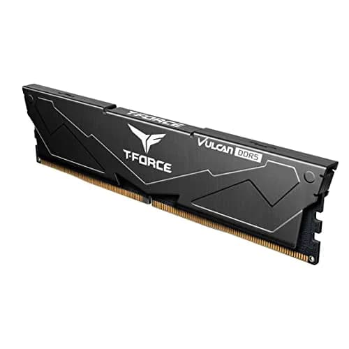 TEAMGROUP T-Force Vulcan DDR5 16GB (2x8GB) 5200MHz CL40 Desktop Memory Module Ram Black | 16GB (2x8GB) DDR5 5200MHz thumbnail 9