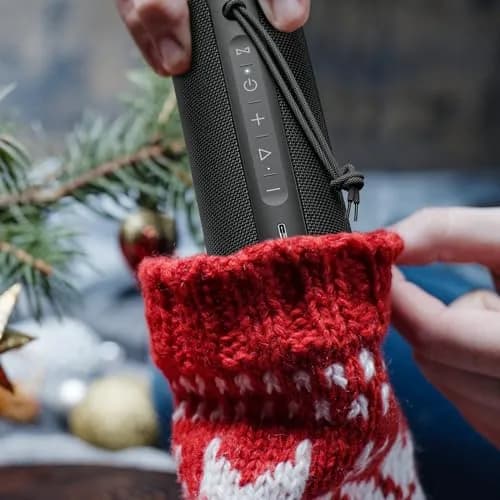 MIATONE 36W Portable Bluetooth Speaker with Stereo Sound & 24H Playtime | IPX7 Waterproof, USB-C Outdoor Speaker (Black) thumbnail 8