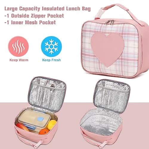 ACESAK Backpack for Girls - Bookbag Schoolbag for Girls Kids Teen | Stylish, Waterproof & Multi-Compartment (70-120 chars) thumbnail 5