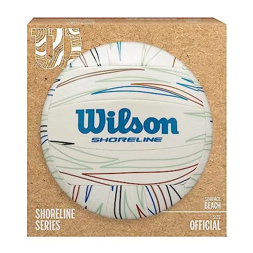 WILSON Shoreline Eco Volleyball - Official Size | Sustainable Ocean-Inspired Design (70-120 chars) thumbnail 9