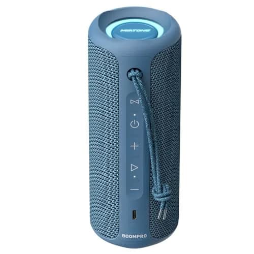 MIATONE 36W Portable Bluetooth Speaker | Stereo Sound, 24H Playtime, IPX7 Waterproof (Blue) thumbnail 1