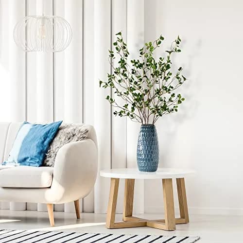 Sggvecsy Artificial Ficus Branches 43’’ | Realistic Faux Leaf Spray for Home & Office (120 chars) thumbnail 3