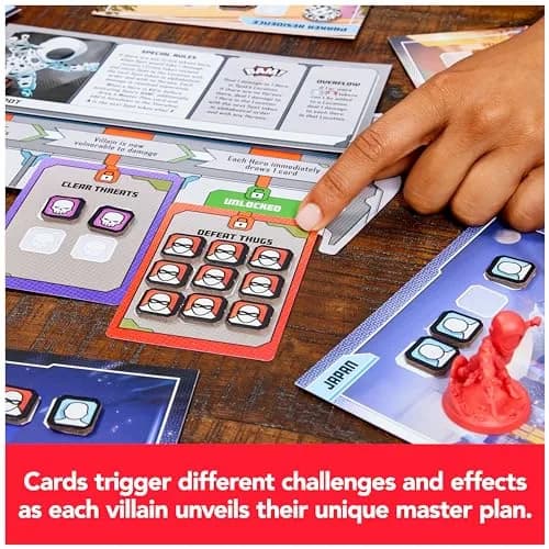 Spin Master Games Marvel United: Spider-Geddon Strategy Board Game for Fans (One Size) thumbnail 4