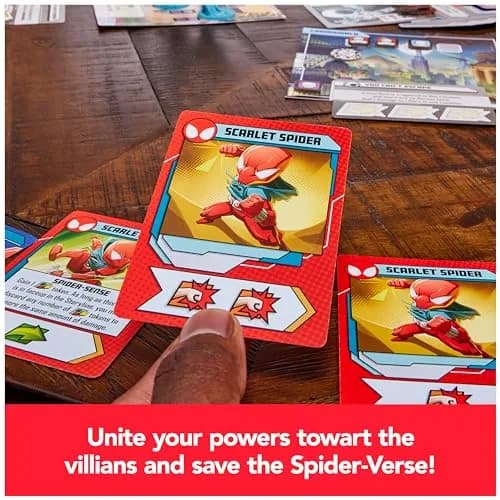 Spin Master Games Marvel United: Spider-Geddon Strategy Board Game for Fans (One Size) thumbnail 5