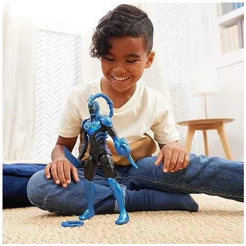 DC Comics Battle-Mode Blue Beetle Action Figure 12-inch (30 cm) | Lights & Sounds thumbnail 8