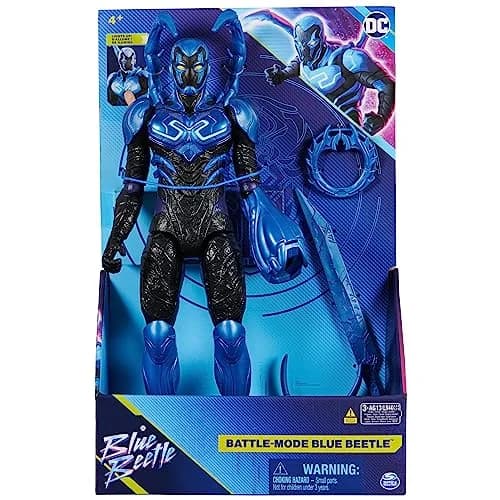 DC Comics Battle-Mode Blue Beetle Action Figure 12-inch (30 cm) | Lights & Sounds thumbnail 2