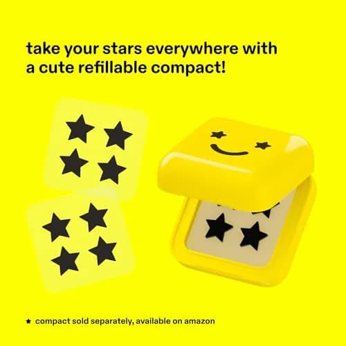 Starface Hydro-Star® Black Hydrocolloid Star-Shaped Pimple Patch, 96 ct | Fun, Protective & Suitable for Sensitive Skin thumbnail 8