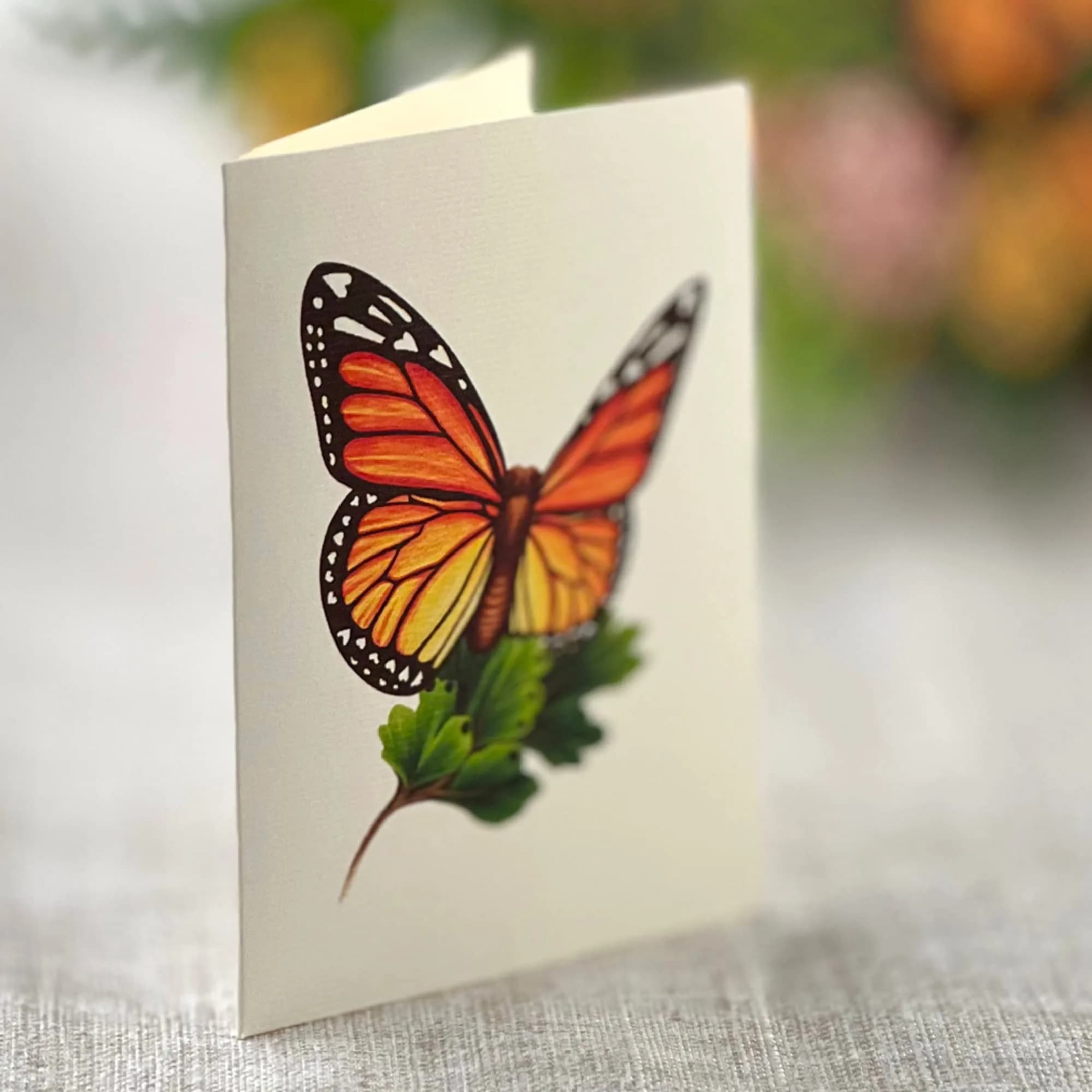 Freshcut Paper Butterflies & Buttercups 12 Inch Forever Flower Bouquet 3D Popup Greeting Card | Biodegradable Paper Flower Display - view 7