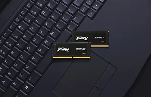 Kingston FURY Impact 32GB (2x16GB) 5600MT/s DDR5 CL40 Laptop Memory Kit | Lower Power Consumption | KF556S40IBK2-32 thumbnail 4