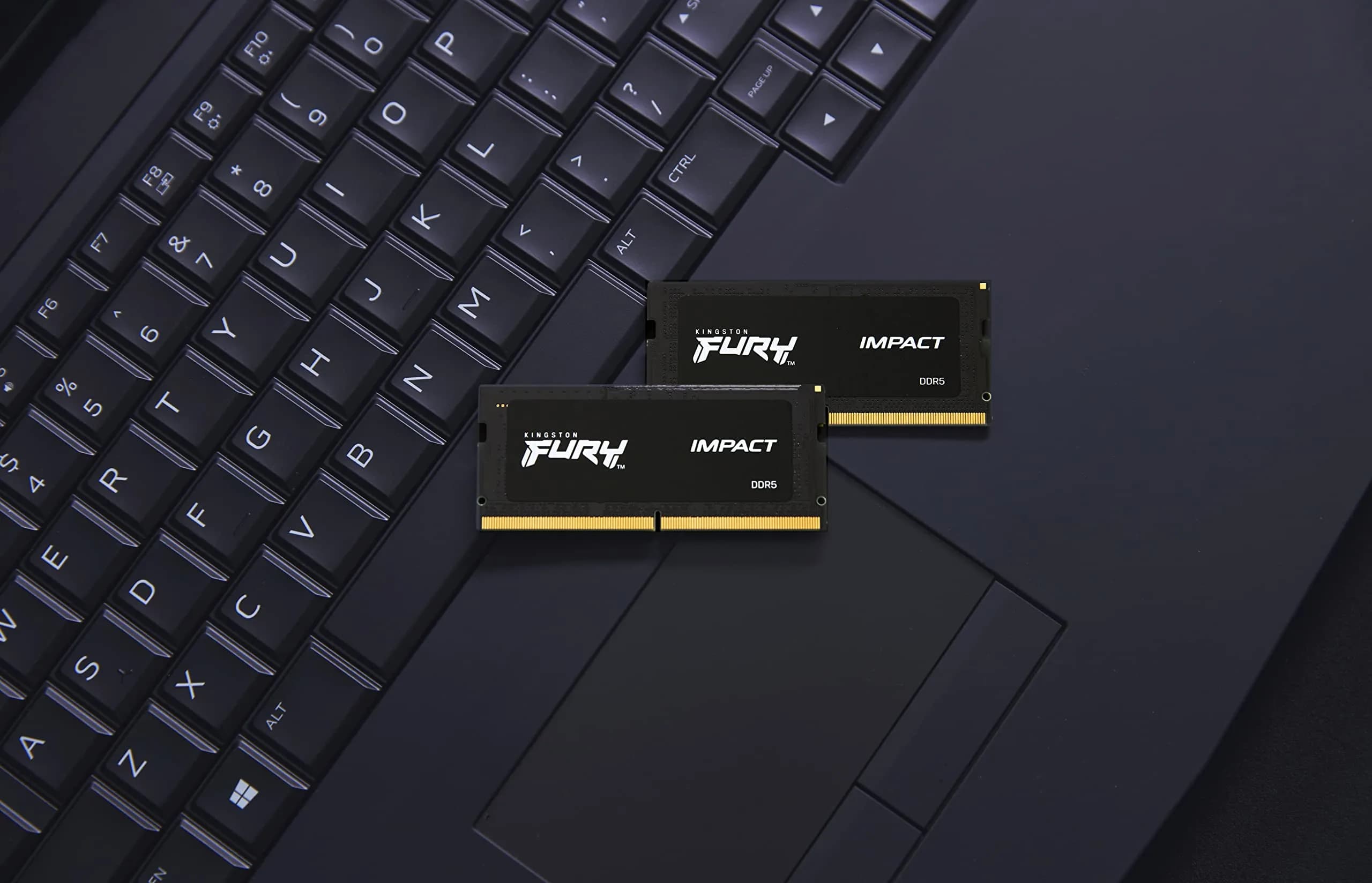 Kingston FURY Impact 32GB (2x16GB) 5600MT/s DDR5 CL40 Laptop Memory Kit | Lower Power Consumption | KF556S40IBK2-32 - view 4