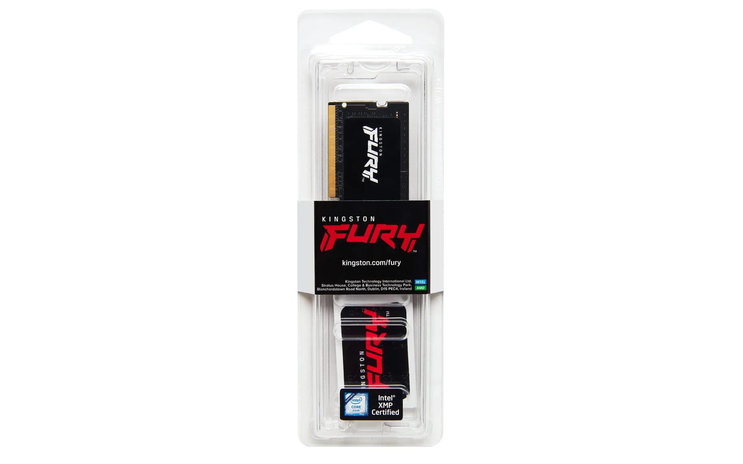 Kingston FURY Impact 32GB 5600MT/s DDR5 CL40 Laptop Memory Single Module | Lower Power Consumption | Intel XMP 3.0 | KF556S40IB-32 - view 3