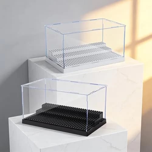 Pokiiulk Display Cases for Minifigures 2-Pack | Acrylic Acrylic Display Enclosure for Kids & Adults thumbnail 5