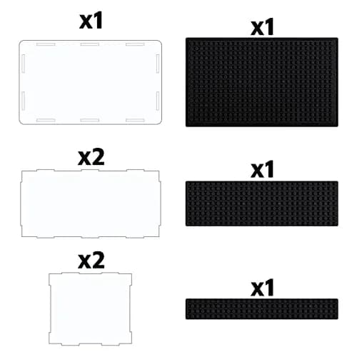 Pokiiulk Display Cases for Minifigures 2-Pack | Acrylic Acrylic Display Enclosure for Kids & Adults thumbnail 7