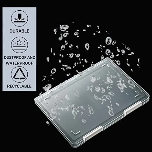GUXACU Large Transparent Press-On Nail Storage Box (12*9*0.8 inch) | 600 Pieces Capacity, Organizer & Display thumbnail 6