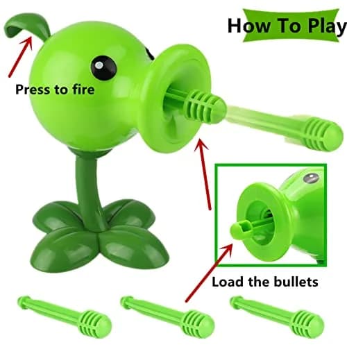 JHESAO Plants and Zombies Action Figures Set 2 PCS | PVZ Toys for Kids & Fans, Birthday & Christmas Gift thumbnail 4