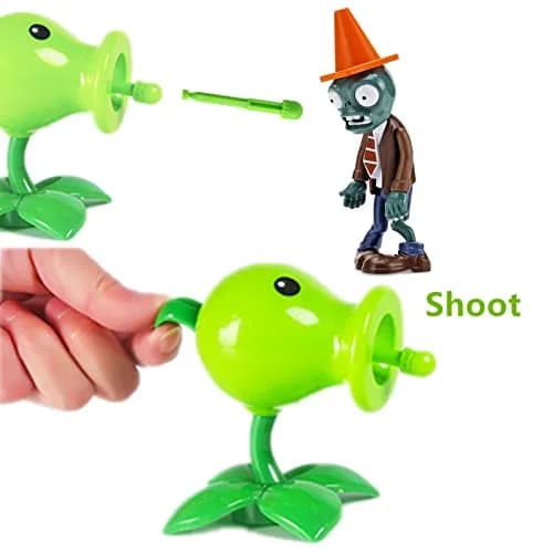 JHESAO Plants and Zombies Action Figures Set 2 PCS | PVZ Toys for Kids & Fans, Birthday & Christmas Gift thumbnail 5