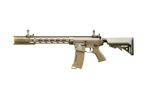 Lancer Tactical Gen 2 Polymer Airsoft M4 Interceptor SPR with 130 Rnd Mid Mag | Lightweight & Durable thumbnail 1
