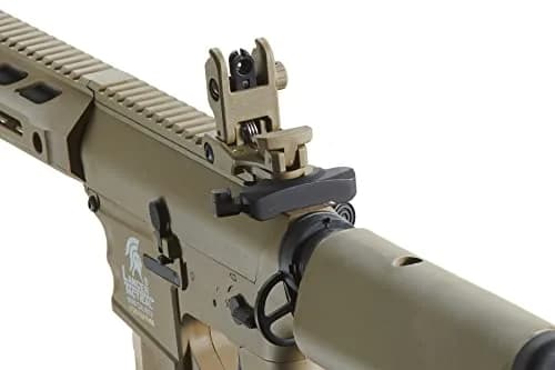 Lancer Tactical Gen 2 Polymer Airsoft M4 Interceptor SPR with 130 Rnd Mid Mag | Lightweight & Durable thumbnail 7