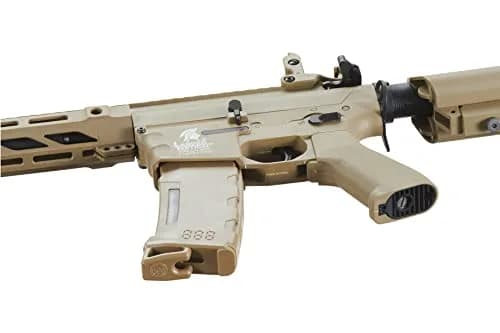 Lancer Tactical Gen 2 Polymer Airsoft M4 Interceptor SPR with 130 Rnd Mid Mag | Lightweight & Durable thumbnail 8