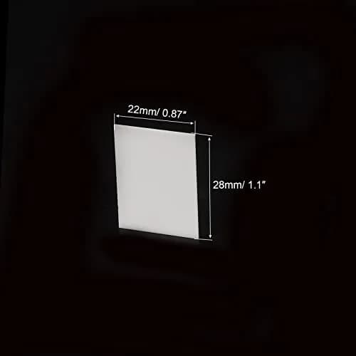 PATIKIL Alumina Ceramic Sheet 30pcs 28x22x1mm | Thermal Conductive & Insulating Material for Electronics thumbnail 2