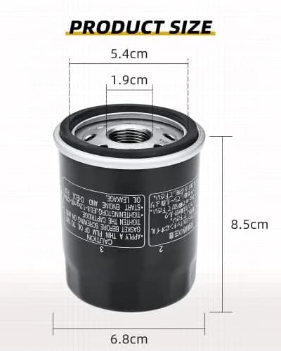 QUICKWOLF Oil Filter 2540086 for Polaris Ranger/RZR/Sportsman/General/ACE 500-1000 Models | Replaces OEM 2540086, 2540122 thumbnail 5