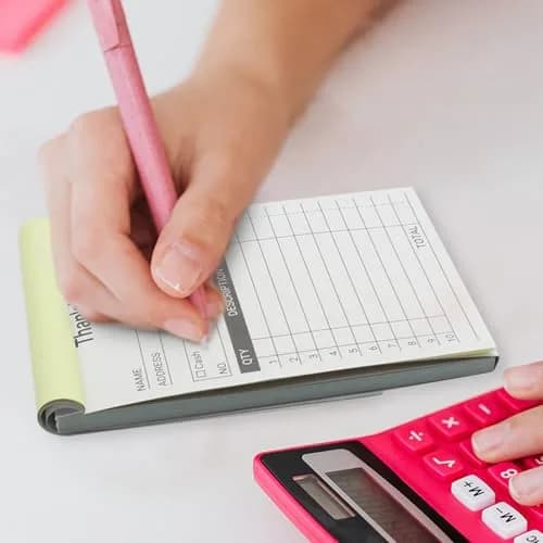 suituts Thank You Receipt Book 12 Pack | 2-Part Carbonless 3.5 x 5.5 Inch | Small Business thumbnail 5