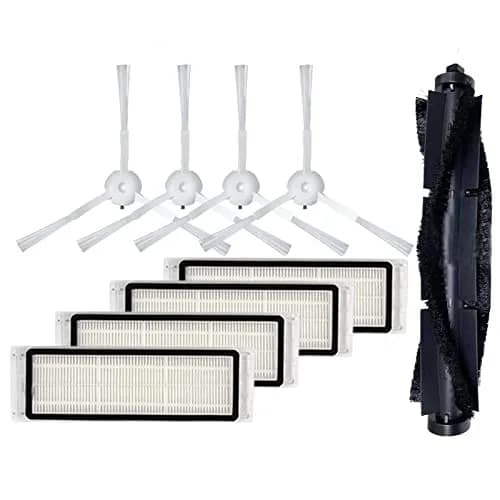 HMHAMA Replacement Parts Kit for 360 S5 S7 Robot Vacuum Cleaner | 1 Main Brush, 4 Side Brushes, 4 HEPA Filters thumbnail 1