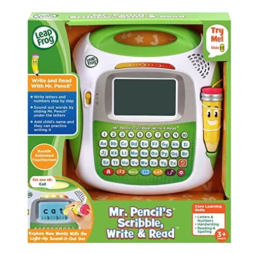LeapFrog Mr. Pencil's Scribble Write and Read Electronic Learning Toy | Ages 3+ Years thumbnail 7