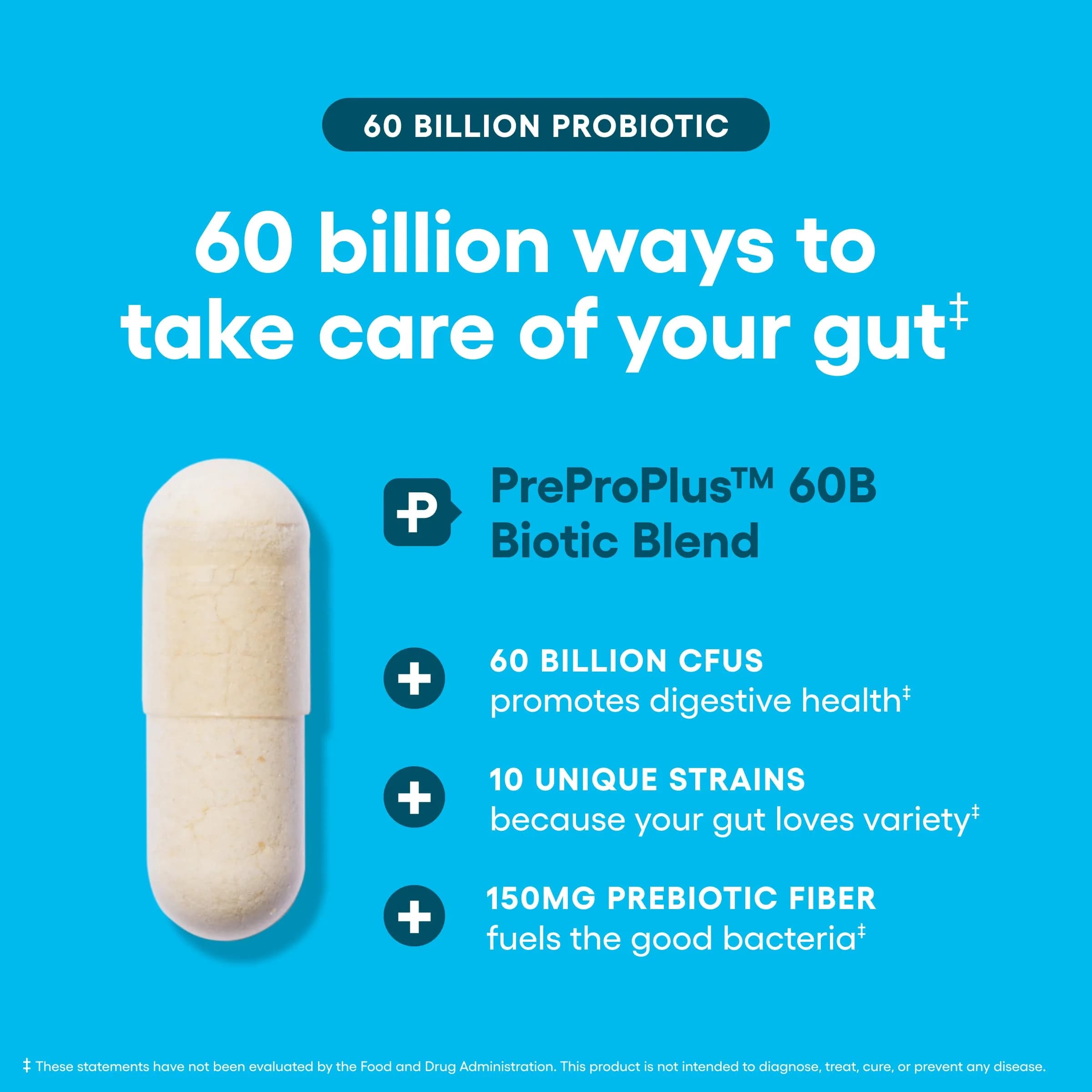 Physician's CHOICE Probiotics 60 Billion CFU (84 Count) - Supports Gut Health & Digestion - view 4