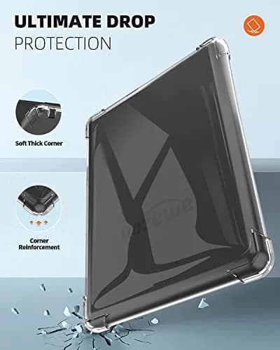 KEEXYICC Clear Case for Kindle 10th Gen 2019 | Slim Impact-Resistant Silicone Cover (6") thumbnail 3
