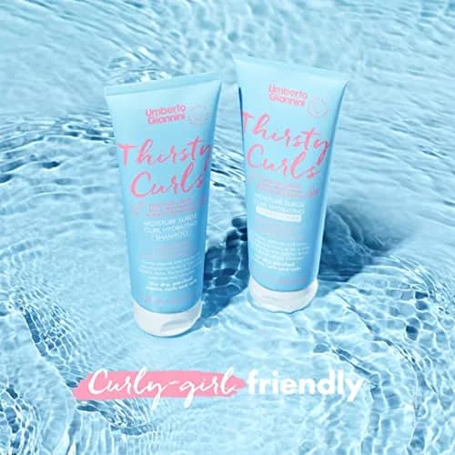 Umberto Giannini Thirsty Curls Moisture Surge Curl Hydrating Conditioner 250ml | Lightweight, Hydrating, Frizz-Free thumbnail 3