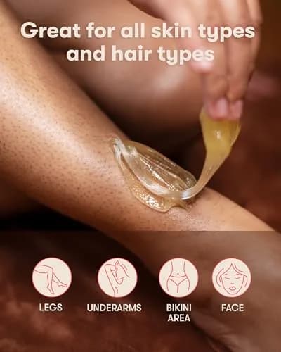 Sugardoh Big Doh Kit | Medium Sugaring Kit for Fine Hair | Gentle, Water-Washable, Vegan thumbnail 6