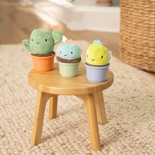 Ingenuity Calm Springs Nesting Rattles for Baby 3 Months & Up, Stackable Toys, BPA-Free Multi-Texture Rattle Set of 3, Unisex thumbnail 5
