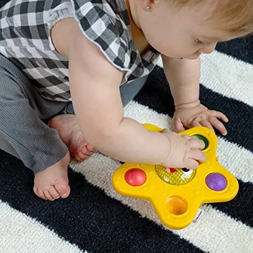 Baby Einstein Ocean Explorers Pop & Glow Starfish Sensory Popper Toy | Ages 6 Months+ thumbnail 7