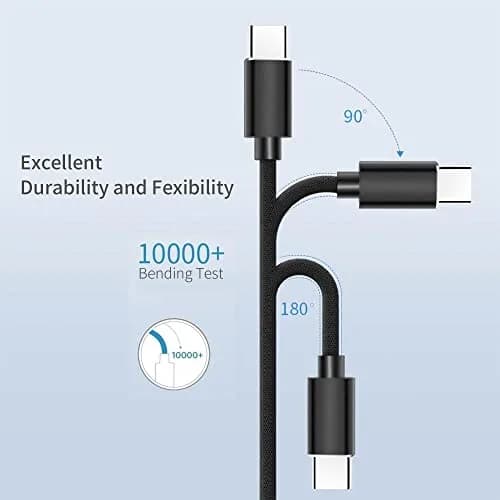 Muuqi Micro USB to USB-C Cable 1m (3.3ft) Black | USB 2.0 Type C to Micro B 5 Pin Charging Cord thumbnail 5