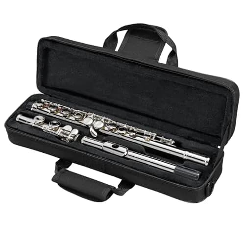 POGOLAB Closed Hole C 16 Keys Flute for Student Beginners | Nickel Plated, Easy to Play, with Accessories thumbnail 7