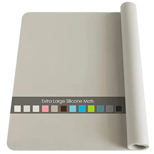 QPIX DIGITAL Extra Large Silicone Table Mat 70cm x 50cm | Food-Grade BPA-Free Protector thumbnail 1