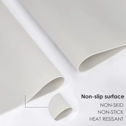 QPIX DIGITAL Extra Large Silicone Table Mat 70cm x 50cm | Food-Grade BPA-Free Protector thumbnail 6